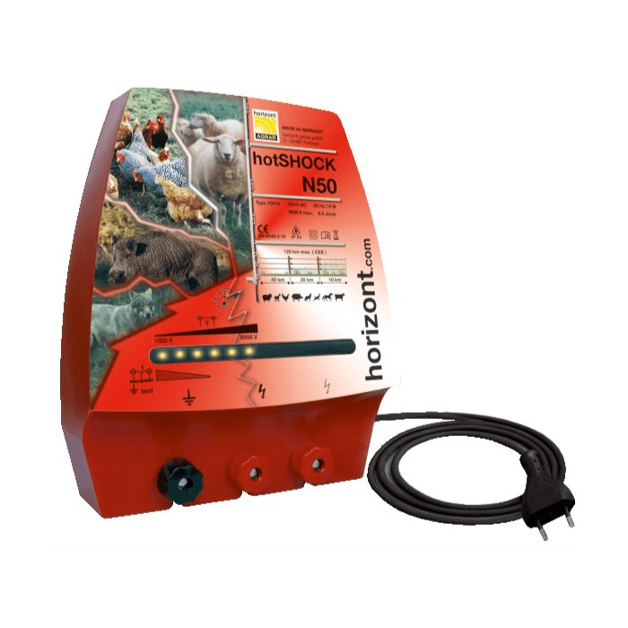 Električni pastir - čobanica: HotShock N50 - struja 230V