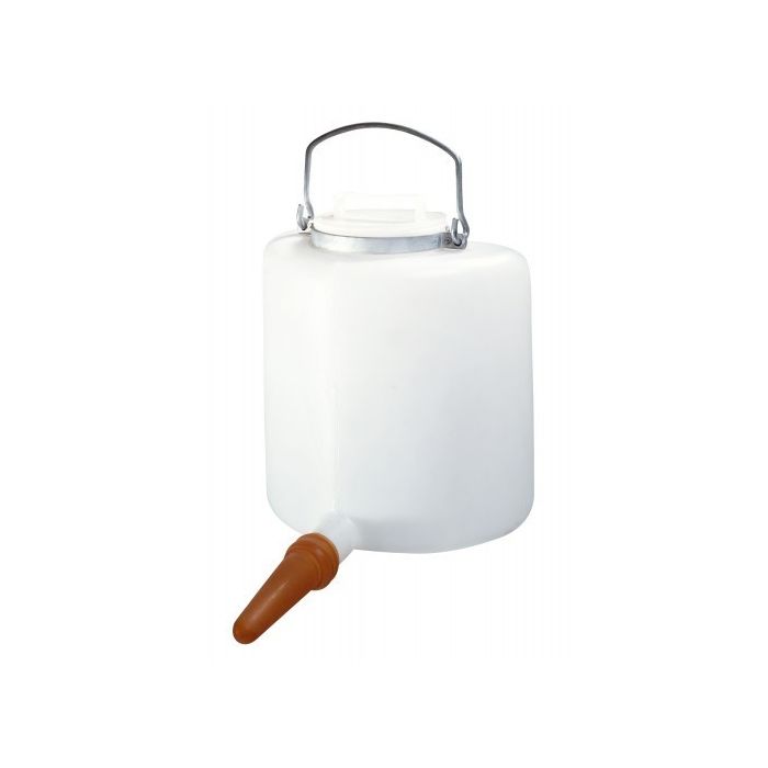 Kofa za napajanje teladi polukružna sa jednom cuclom 6l