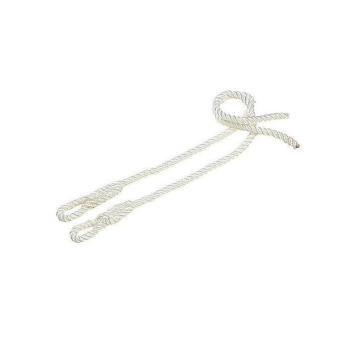 Uže za telenje belo 0,80m 12mm za noge
