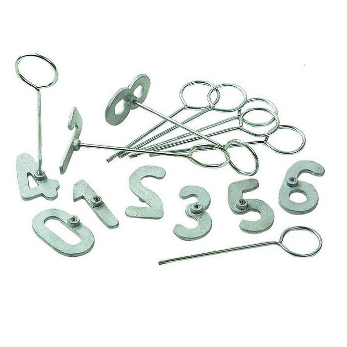 Brojevi za obeležavanje 0-9 10cm