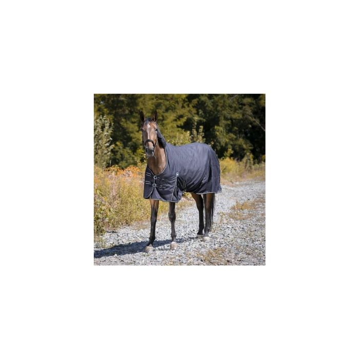 Prekrivač za konje vodootporan crni 206cm