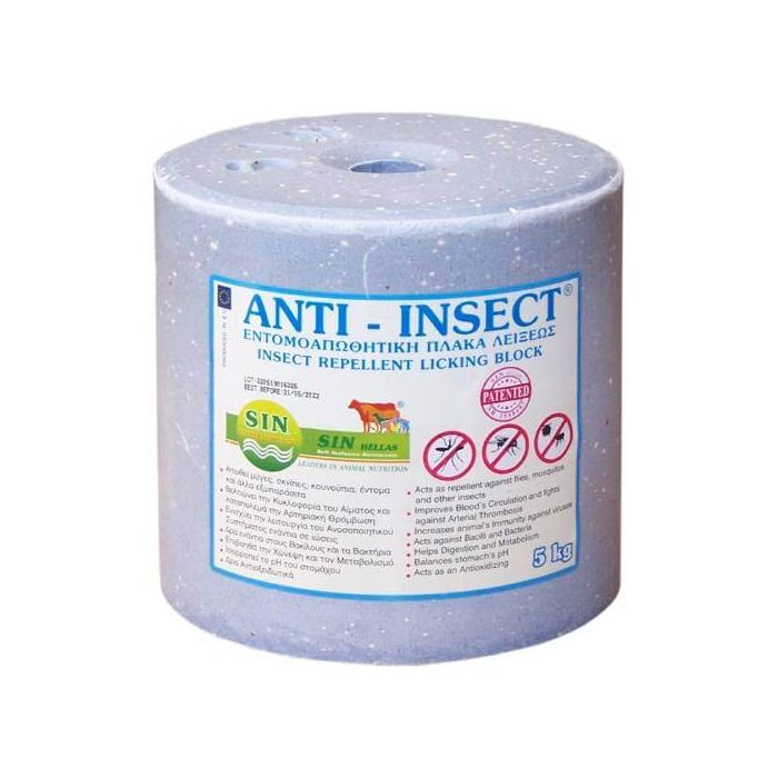 Anti-insekt mineralna so za preživare