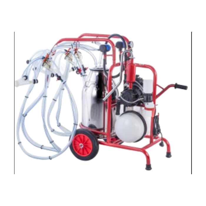 Muzilica za četiri grla sa jednom kantom za ovce