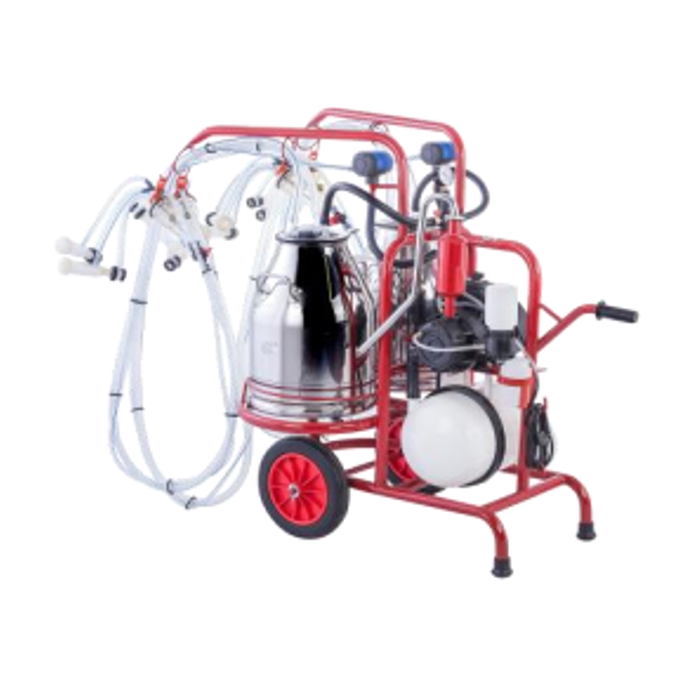 Muzilica za četiri grla sa dve kante za ovce