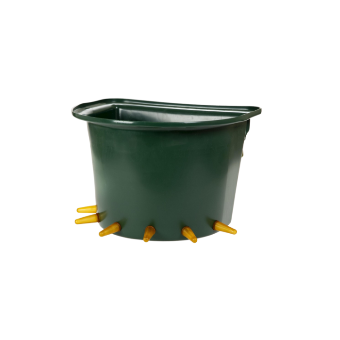 Kanta za napajanje jagnjadi sa 6 cucli 12l zelena