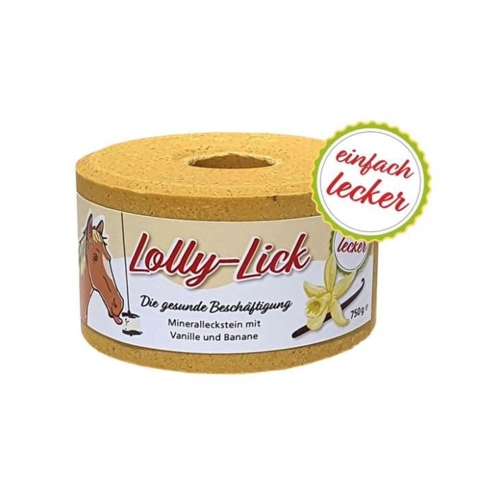 Mineralna so za kone Lolly-Lick vanila-banana 750gr