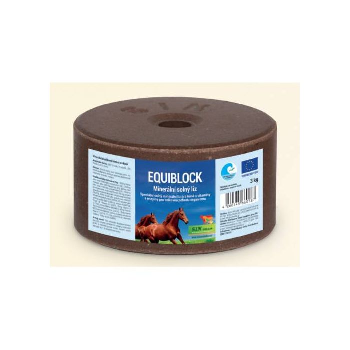 Mineralna so za ishranu konja EQUIBLOCK
