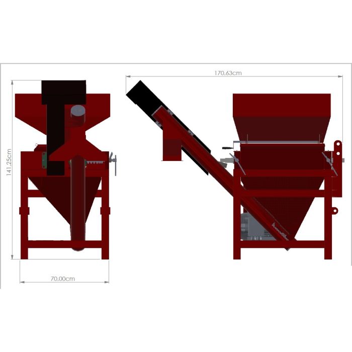 Presa za zrna 3500kg/h