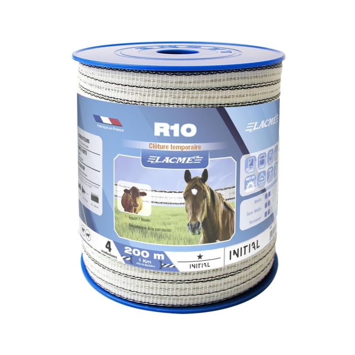 Traka za električnog pastira Ruban Easy R10 200m