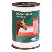 Traka za električnog pastira bela 20mmx200m EconomyLine