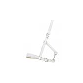 Ular za konje ojačani kožni beli